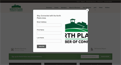 Desktop Screenshot of northplainschamber.org